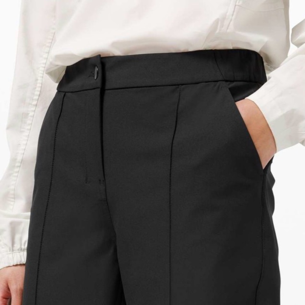 Lululemon Warpstreme High-Rise 7/8 Jogger Black Sz 26 đź’ŽLike New Retail $128 - Picture 2 of 7